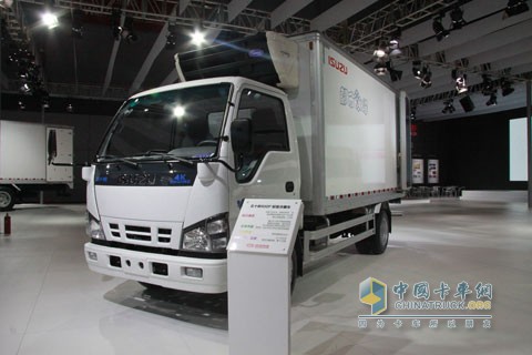 庆铃 五十铃600P 120马力 4X2 国四 冷藏车