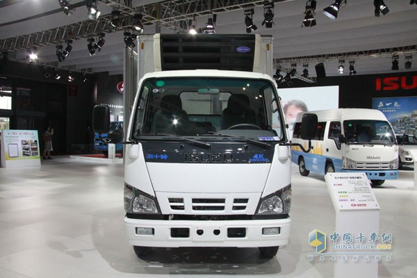 庆铃 五十铃600P 120马力 4X2 国四 冷藏车