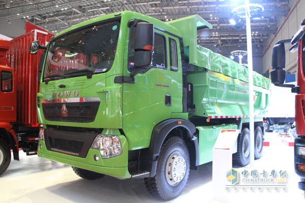 中国重汽HOWO T5G 国五 350马力6X4 智能渣土车