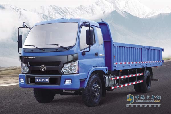 时代金刚 玉柴130马力 4X2国四自卸车 