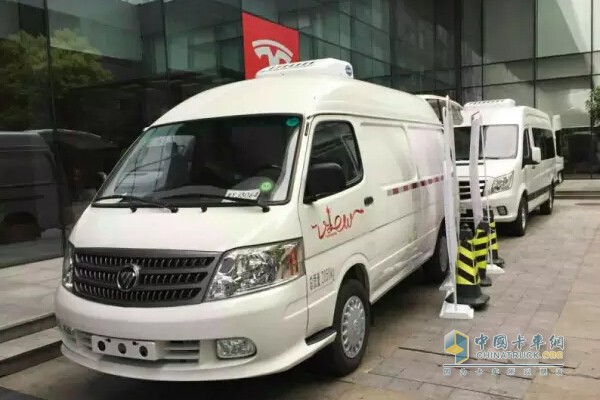 福田轻型商用车图雅诺冷链改装车亮相第25界中国冷链物流万里行会议