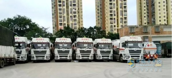 中石油广西运输公司油罐车