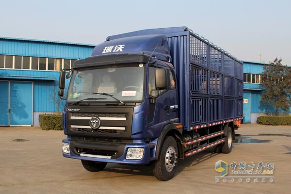 瑞沃中卡康明斯国四168马力 4×2 仓栏仓栅车