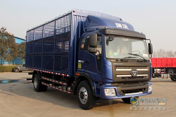 瑞沃中卡康明斯国四168马力 4×2 仓栏仓栅车