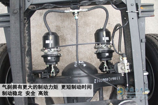 气刹版制动是标配