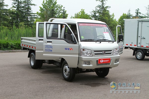时代汽车 驭菱V1 双排平板 载货车