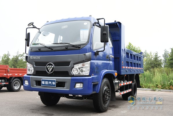 福田瑞沃 时代金刚 ISF3.8L 141马力 国四 自卸车（外观）