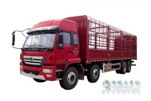徐工汽车 潍柴300马力  8×4T系列仓栅车