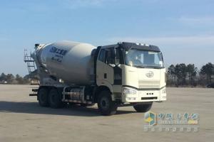 徐工汽车 锡柴390马力6×4解放系列混凝土搅拌车（290kw）