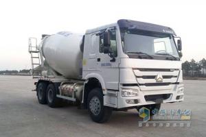 徐工汽车 重汽国五340马力 6×4天然气混凝土搅拌车（40