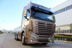 力帆铂骏天际 国五 潍柴430马力6×4牵引车 经济版