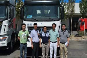 近距离体验 北奔重卡获宁波物流客户青睐