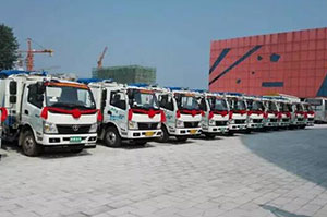五征自装卸式环卫车助力华东地区环卫保洁社会化 