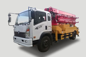 重汽王牌 玉柴180马力 臂架式泵车	（2015年规划产品）