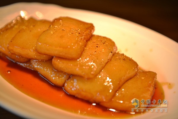 德国曼恩车轮上的美食之义乌美食鸡毛糖年糕
