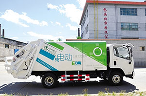 北重纯电动环卫车投向市场