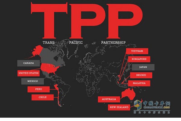 TPP将大幅降低甚至免除成员国关税