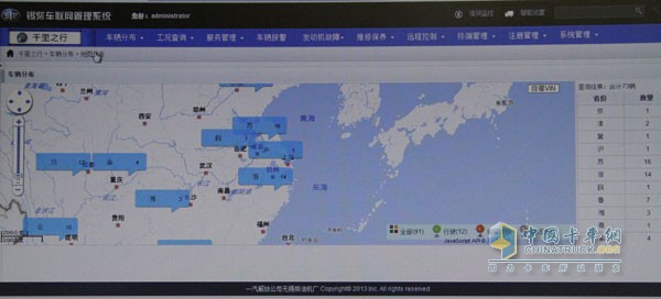 一汽锡柴车联网