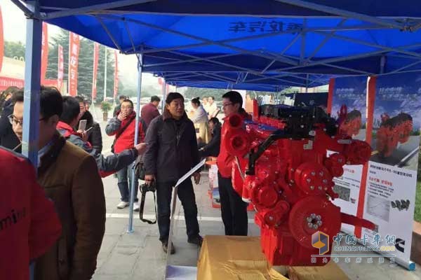 康明斯ISG展机是当天活动一大亮点