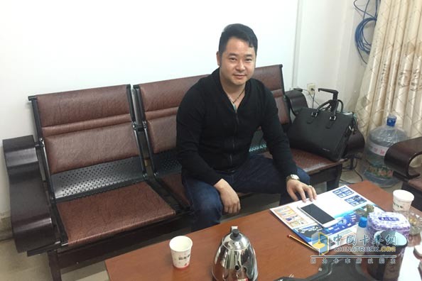 玉柴机器的忠实用户，江西省高安汽运集团欣盛汽运有限公司总经理李华文