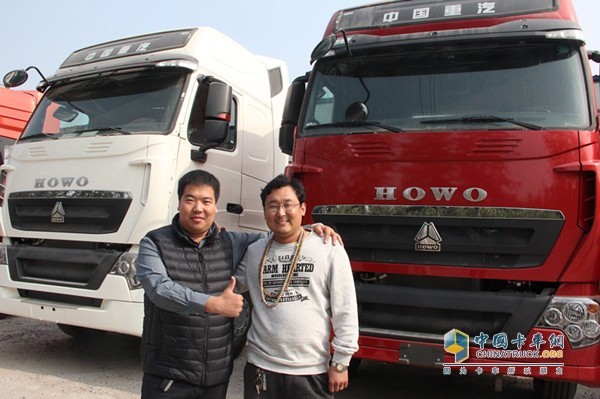 王克松和他的重汽卡车