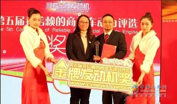 上汽动力SC12E荣获金牌发动机奖