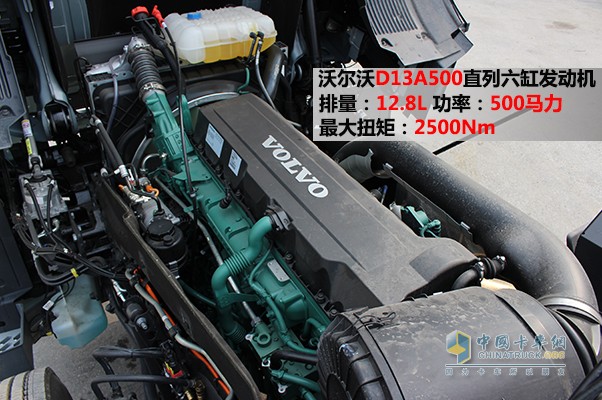 沃尔沃FH 500马力6x2牵引车