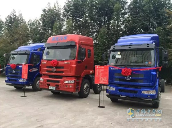 乘龙汽车深圳答谢特卖会现场