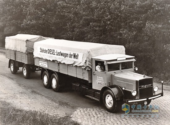 1932年，搭载140马力柴油发动机的S1H6卡车