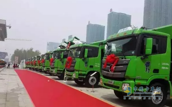 欧曼GTL新型渣土车