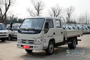 福田时代 小卡之星3 88马力 3.25米双排栏板载货车