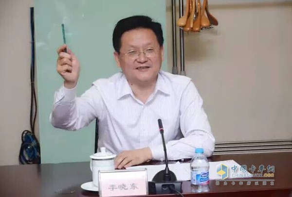 李晓东副主席发表演讲