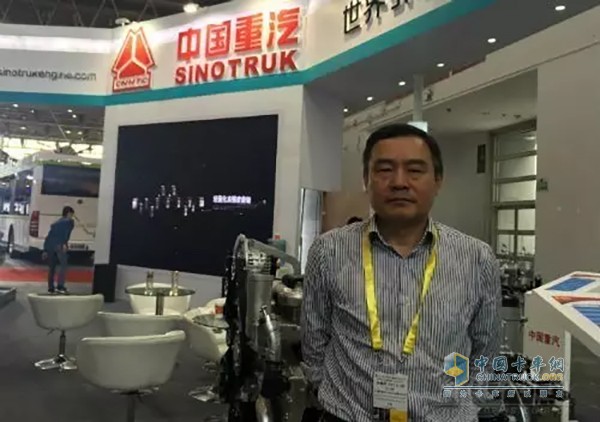 中国重汽杭发销售公司副总经理陈明