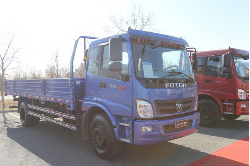 福田奥铃CTX经典版 168马力 4×2排半 平板载货车（5200轴距）