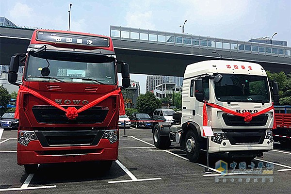 中国重汽全新推出的物流用车
