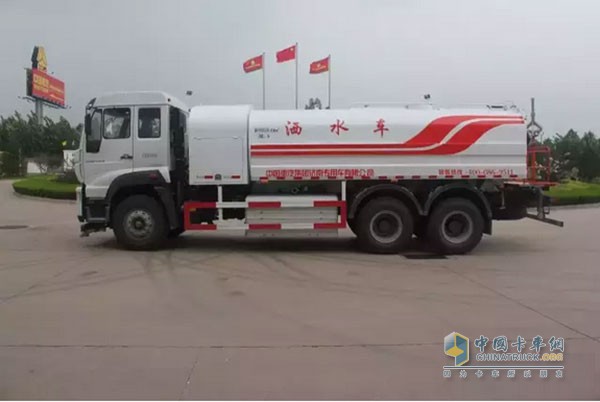 绿叶牌JYJ5251GSSE天然气洒水车