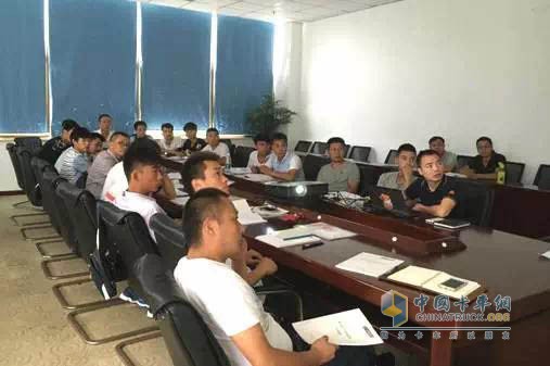 18家服务站的21位电器技师齐聚安徽芜湖培训