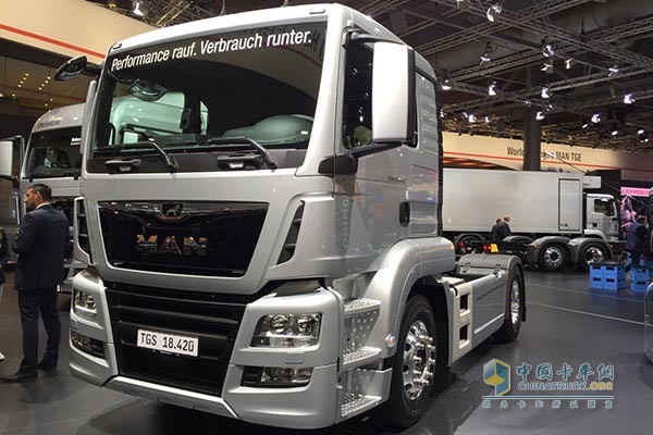 具有新一代前瞻性定速巡航系统 MAN EfficientCruise的TGS