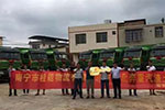 北奔重卡：首批10台智能渣土车批量交付南宁用户
