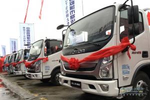 试水魔都 奥铃CTS超级轻卡掀起订车“超级波”