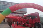 中国重汽：曼技术T系列牵引车“曼”动临沂