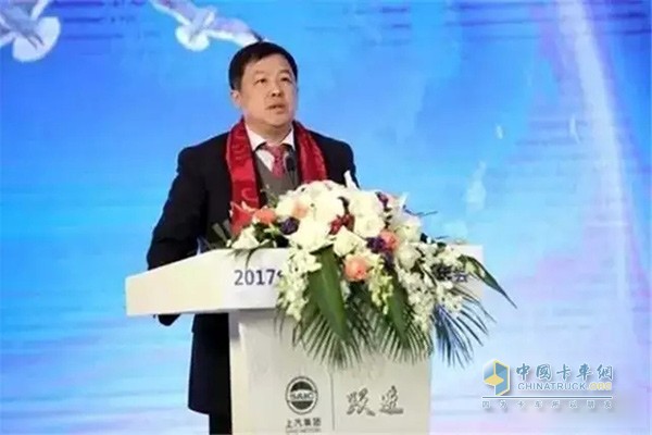 上汽商用车业务的蓝青松