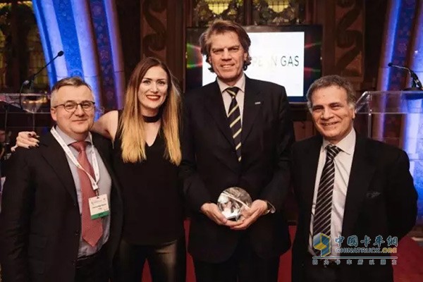 依维柯成功获得2017欧洲天然气卓越奖“年度项目”奖项