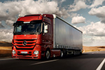 梅赛德斯-奔驰Actros1841 4×2牵引车获“2017年度整体运营价值车型推优奖”