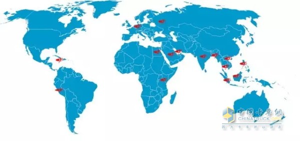 全球设立15个海外办事处