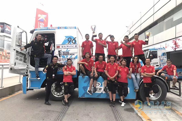中国卡车公开赛铂骏产业参赛团队