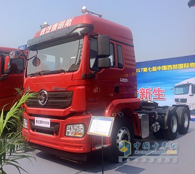 德龙新M3000半挂自卸牵引车