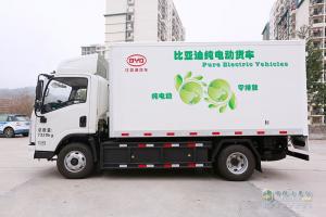 比亚迪T5 轴距3360mm 纯电动箱式载货车