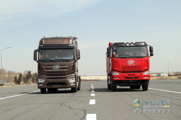 一汽解放无人驾驶智能卡车