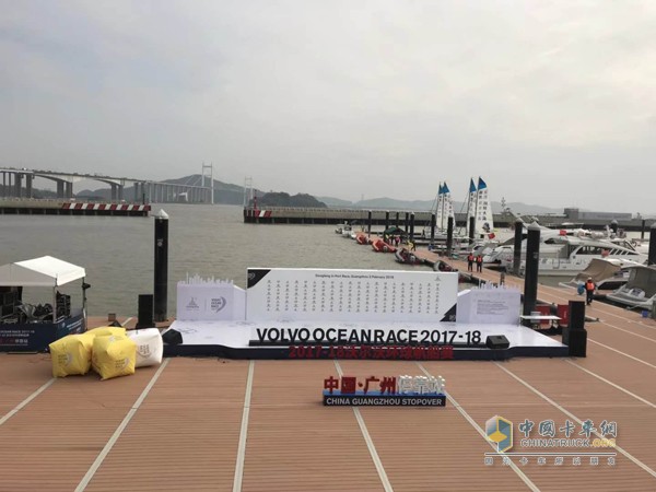 2017-18沃尔沃环球帆船赛中国广州停靠站